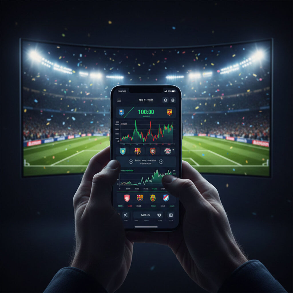 شرط‌بەندی وەرزشی بە کورسەی جێگیر